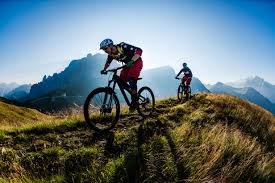 biking
